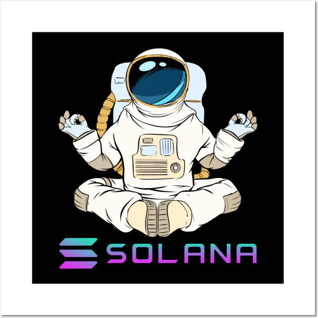 Solana crypto Coin Crypto coin Crypto coin Crytopcurrency Wall Art by JayD World